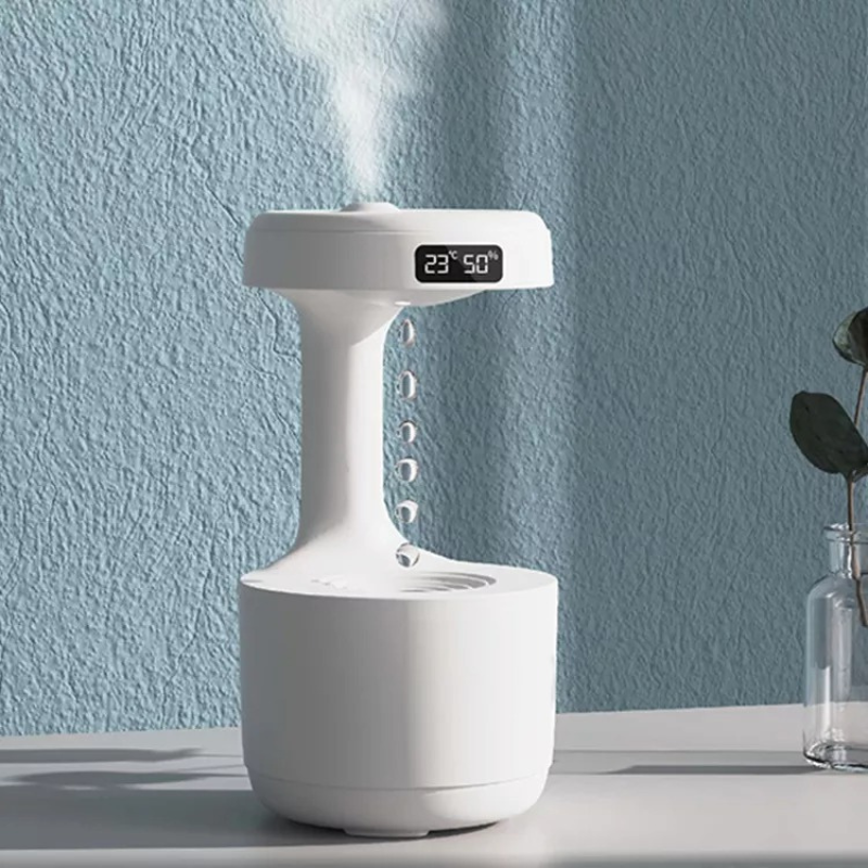 Luxury Magic Humidifier Diffuser - AquaGlow-White-Nora Luxe