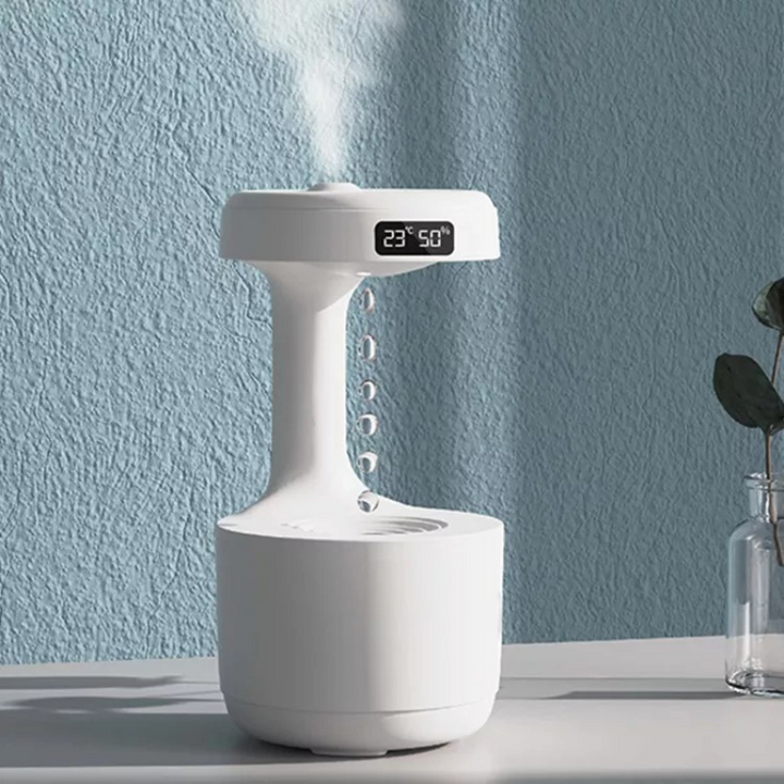 Luxury Magic Humidifier Diffuser - AquaGlow-White-Nora Luxe