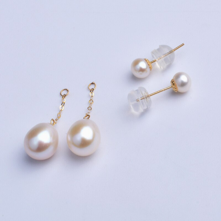 Luxury Pearl Earrings - Isolde-Nora Luxe