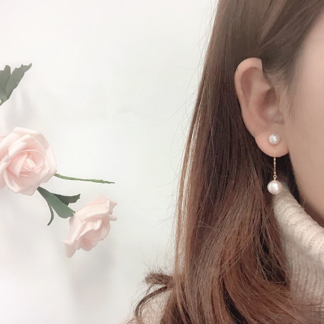 Luxury Pearl Earrings - Isolde-Nora Luxe
