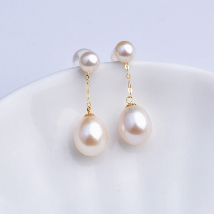 Luxury Pearl Earrings - Isolde-Nora Luxe