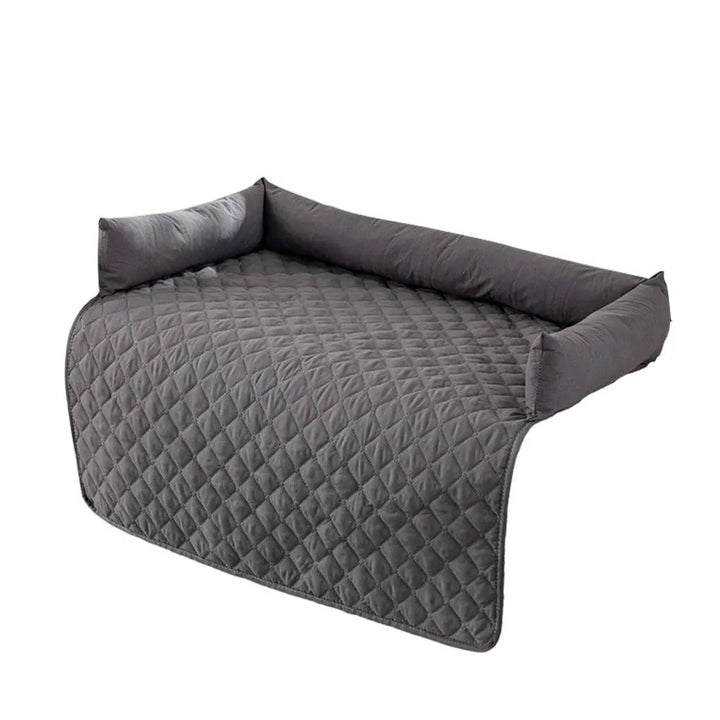Luxury Pet Protection Mat for Sofa - BuddyGuard-Dark Gray-S 29.53x29.53 inches-Nora Luxe