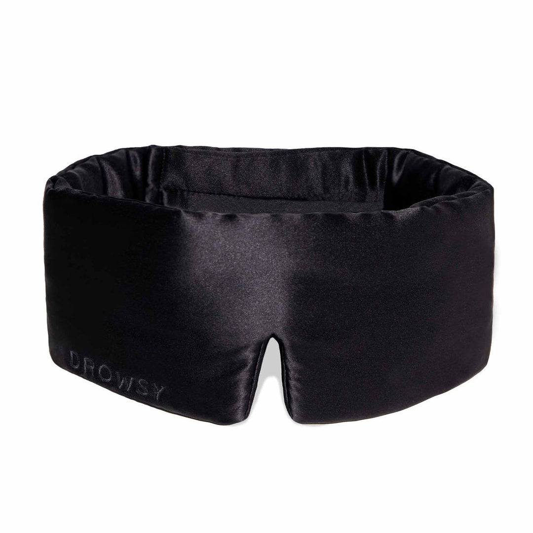 Luxury Silk Sleep Mask - RelaxMask-Dark blue-Nora Luxe
