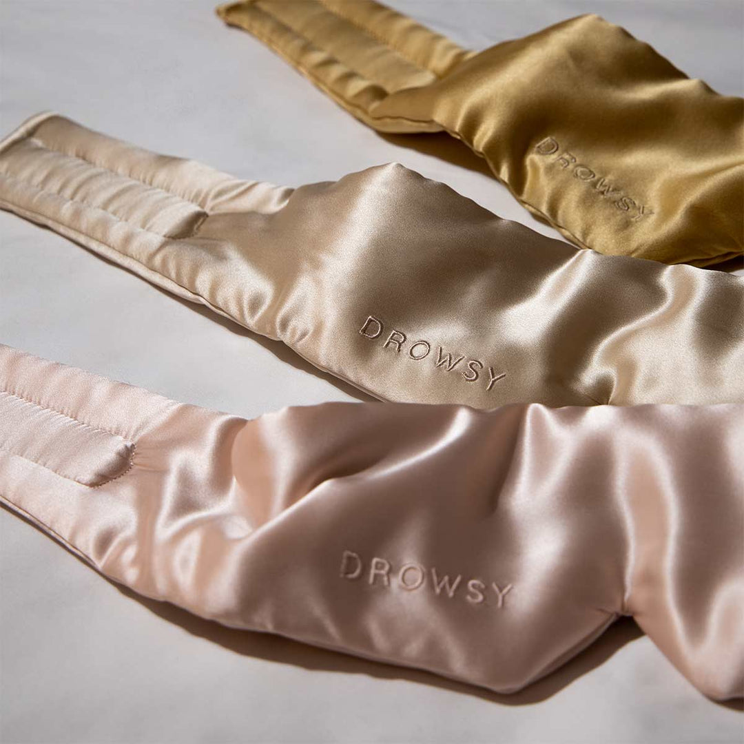 Luxury Silk Sleep Mask - RelaxMask-Dark blue-Nora Luxe