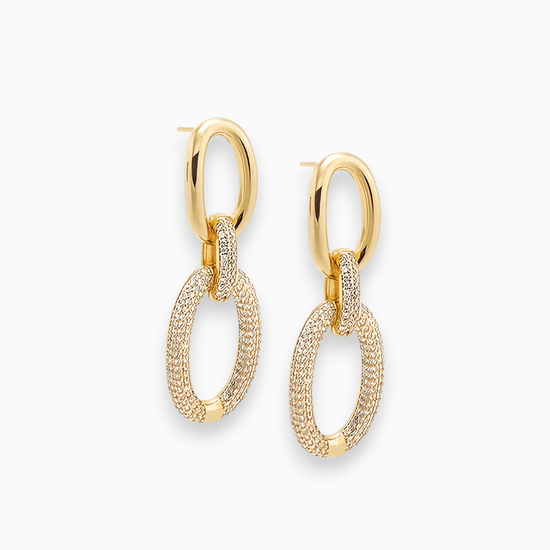 Luxury Sparkling Earrings - Aurora-Gold-Nora Luxe