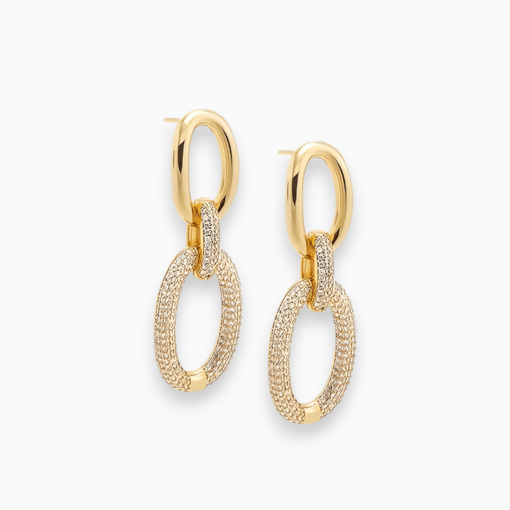 Luxury Sparkling Earrings - Aurora-Gold-Nora Luxe