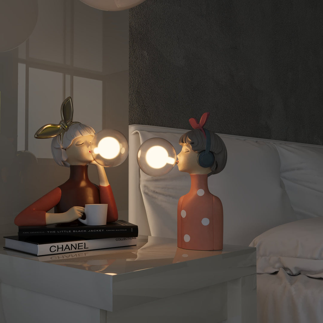 Luxury Table Lamp for Stylish Interior - EleganceCraft-Lily-Nora Luxe