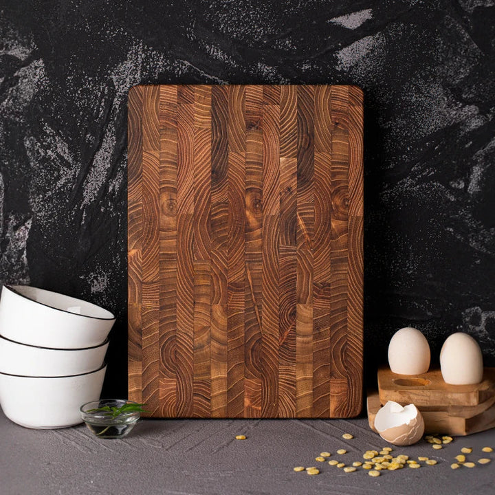 Luxury Thick Teak Cutting Board - ChefTeak-24.1 × 33.8 = 9.49 × 13.31 in-Nora Luxe