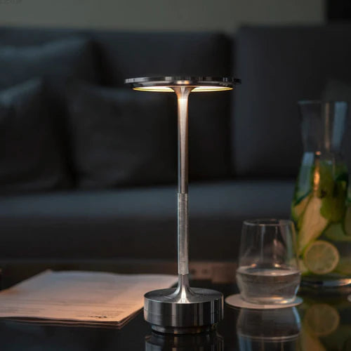 Luxury Wireless LED Table Lamp - Luna Glow-Gold-Nora Luxe