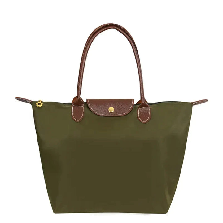Luxury Women's Handbag Celeste – Stylish, versatile & elegant for everyday, business & events-Olive green-S(30x23x12cm)-State of Style