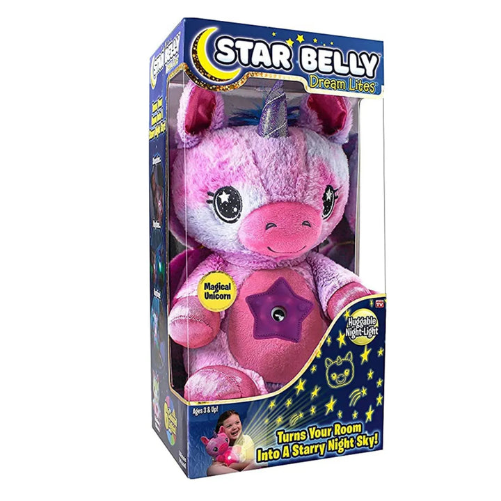 Magical Cuddle and Night Light - DreamLight-Purple Unicorn-Nora Luxe