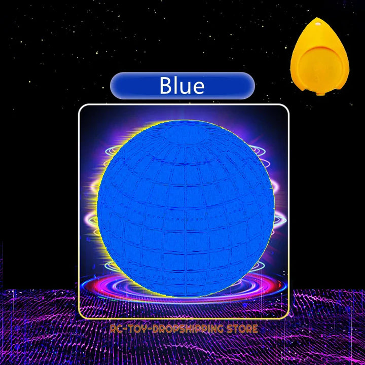 MAGICAL FLYING BALL WITH LED LIGHTING - BOOMERANG DRONE TOY FOR CHILDREN-Blue-Nora Luxe