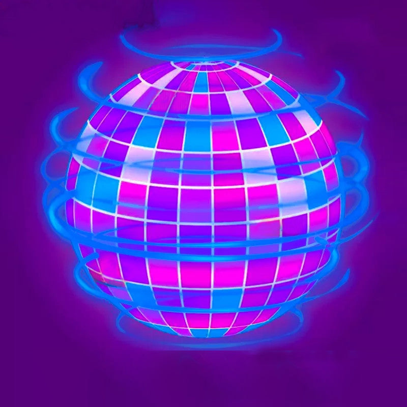 MAGICAL FLYING BALL WITH LED LIGHTING - BOOMERANG DRONE TOY FOR CHILDREN-Purple-Nora Luxe