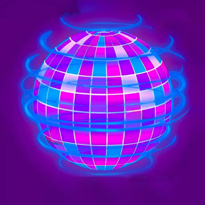 MAGICAL FLYING BALL WITH LED LIGHTING - BOOMERANG DRONE TOY FOR CHILDREN-Purple-Nora Luxe