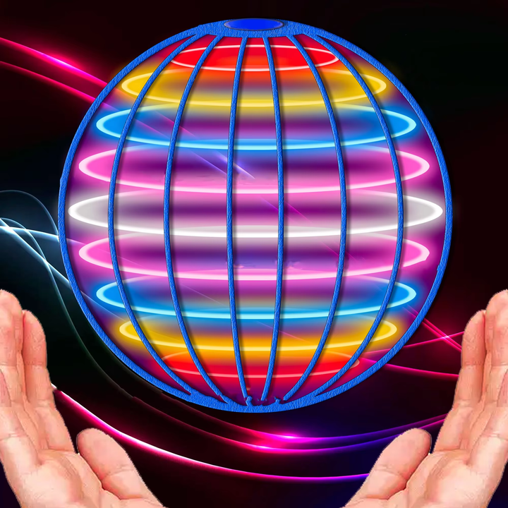 MAGICAL FLYING BALL WITH LED LIGHTING - BOOMERANG DRONE TOY FOR CHILDREN-Purple-Nora Luxe