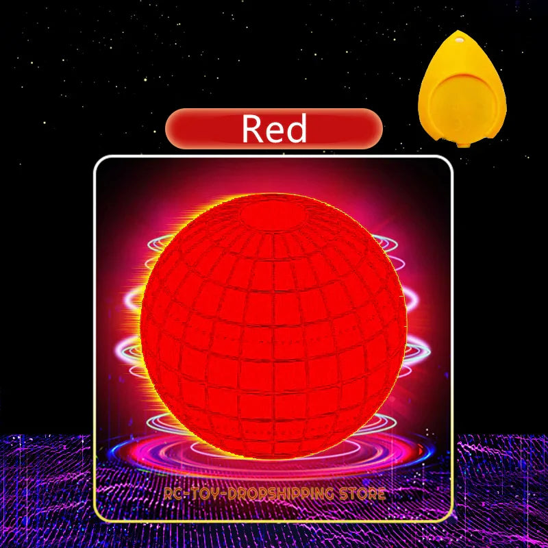 MAGICAL FLYING BALL WITH LED LIGHTING - BOOMERANG DRONE TOY FOR CHILDREN-Red-Nora Luxe