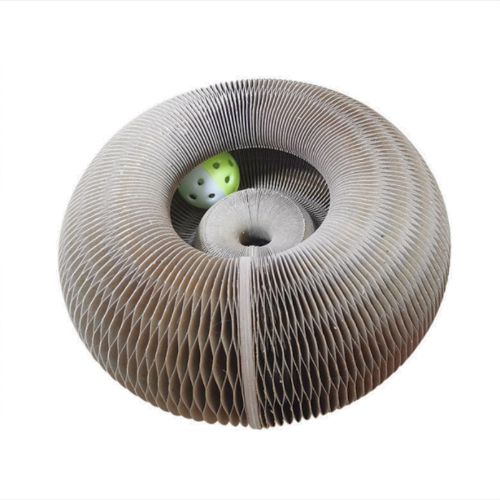 Magical Play and Scratch Toy for Cats - PurrPlay Sphere-Nora Luxe