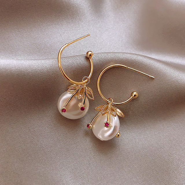 Magical Unicorn Earrings | Sparkling Crystal Jewellery-Cherry-Nora Luxe