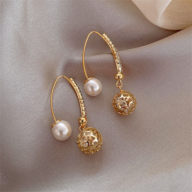 Magical Unicorn Earrings | Sparkling Crystal Jewellery-Round ball-Nora Luxe