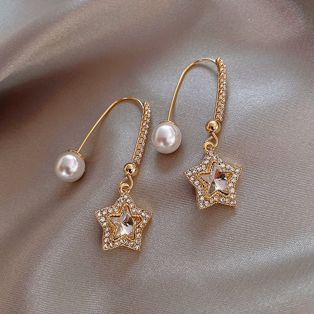 Magical Unicorn Earrings | Sparkling Crystal Jewellery-Stars-Nora Luxe