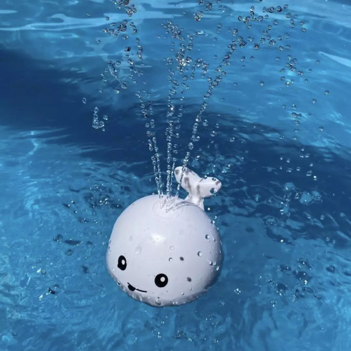 Magical Whale for Bath Fun - SplashWhale-Gray-Nora Luxe