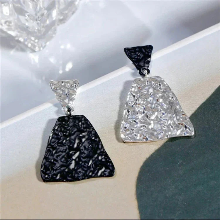 Magma Texture Earrings - Nora-Nora Luxe