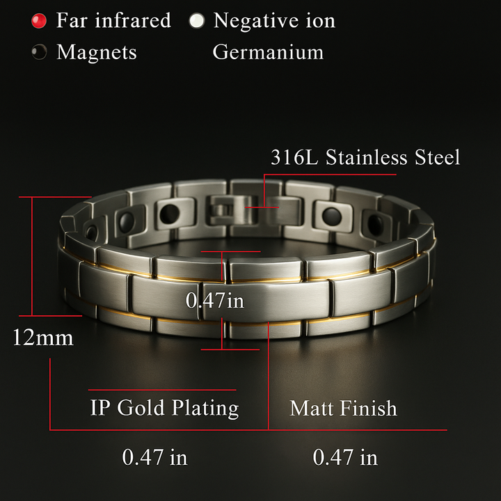 Magnetic Health Bracelet - VitalMag-Nora Luxe