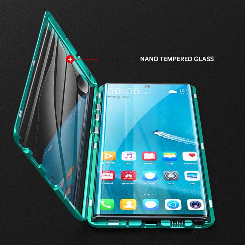 Magnetic Phone Protective Case - TitanGuard-Black-Nora Luxe