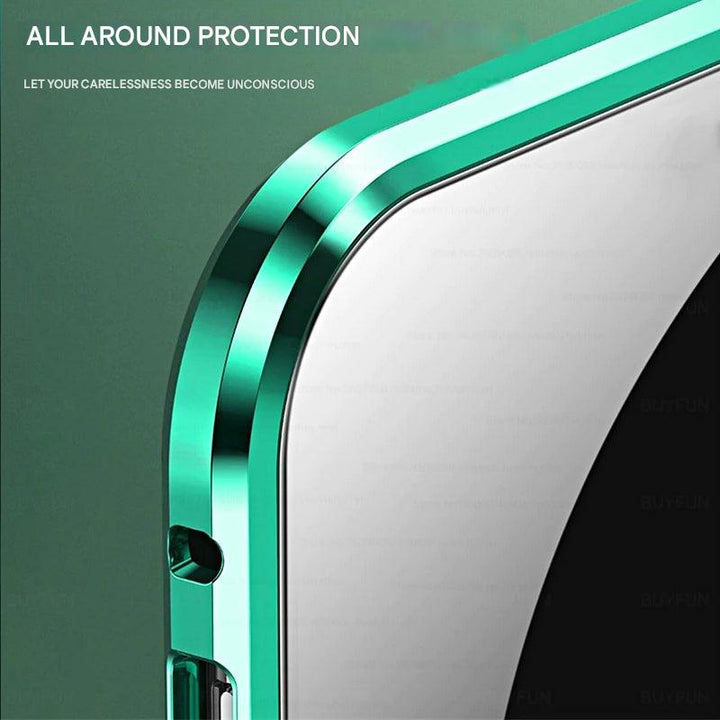 Magnetic Phone Protective Case - TitanGuard-Black-Nora Luxe