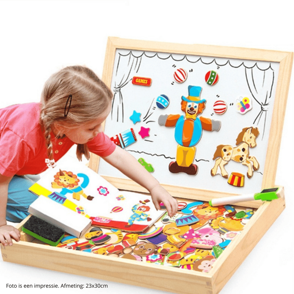 Magnetic Play Board - MagnaArt Studio-Animals-Nora Luxe