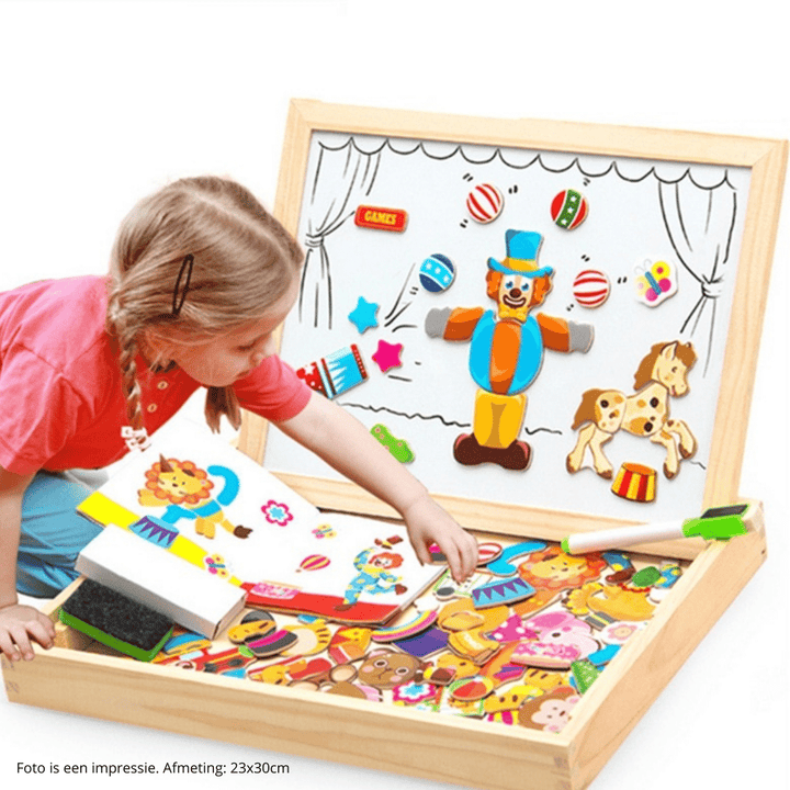 Magnetic Play Board - MagnaArt Studio-Animals-Nora Luxe