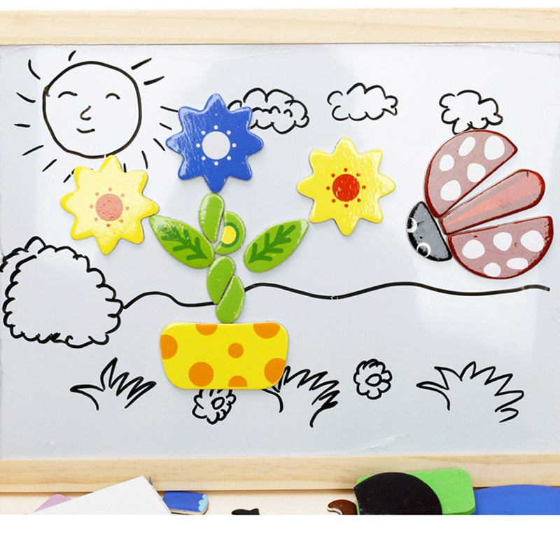 Magnetic Play Board - MagnaArt Studio-Animals-Nora Luxe