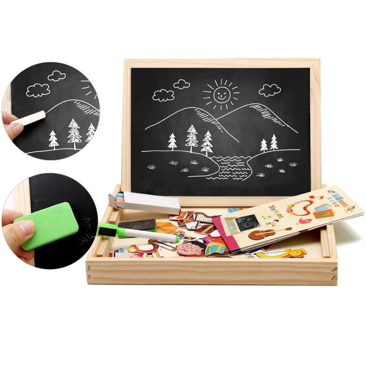 Magnetic Play Board - MagnaArt Studio-Animals-Nora Luxe