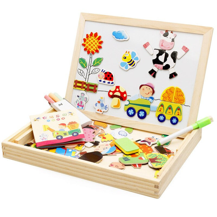 Magnetic Play Board - MagnaArt Studio-Animals-Nora Luxe