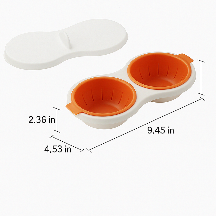 Magnetron Epicurean Set - EggEase-Orange-Nora Luxe