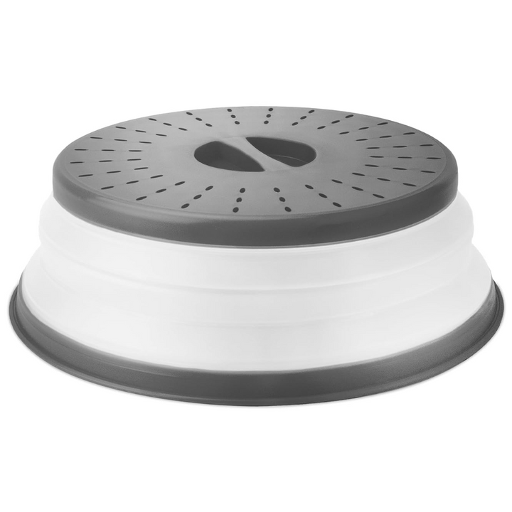 Magnetron Splatter Lid - Foldable Silicone Lid-Grey-Nora Luxe