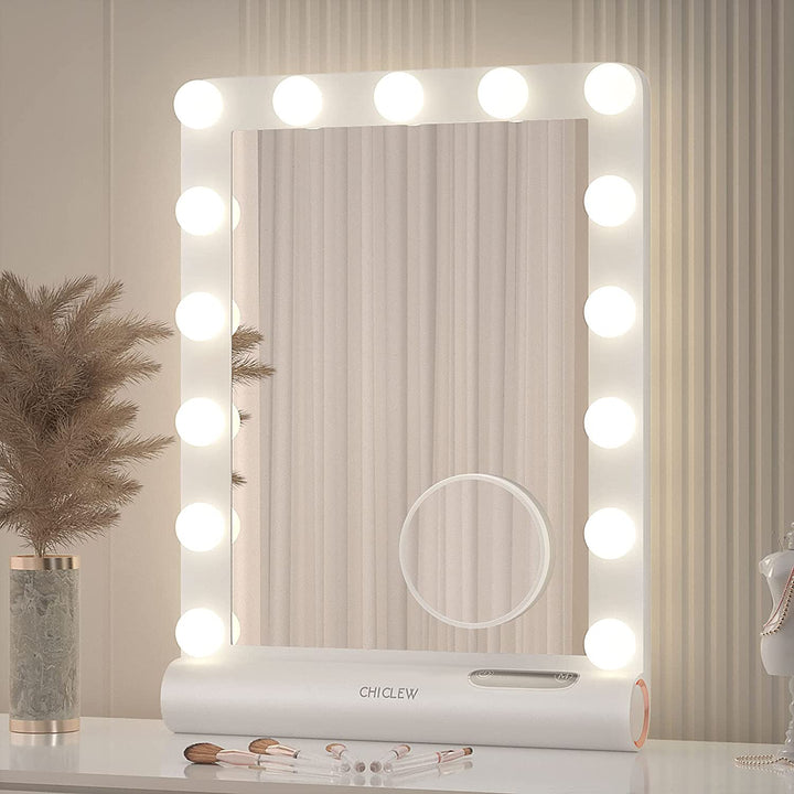 Make-up Mirror Lighting - GlowLuxe-4 Pears-Nora Luxe