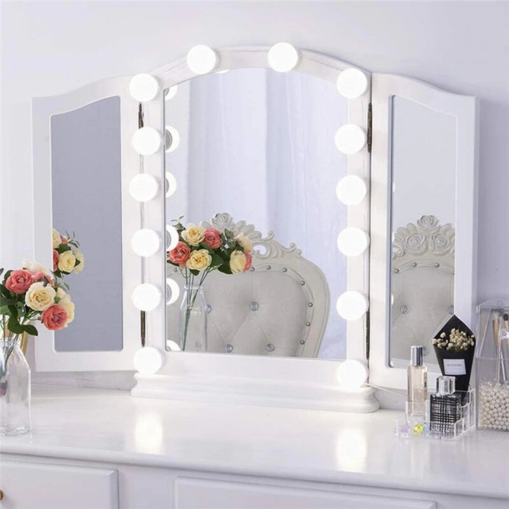 Make-up Mirror Lighting - GlowLuxe-4 Pears-Nora Luxe