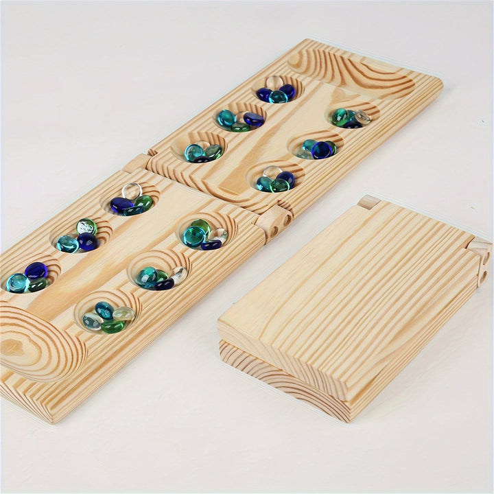 Mancala Deluxe Board Game - BrainStones-Nora Luxe