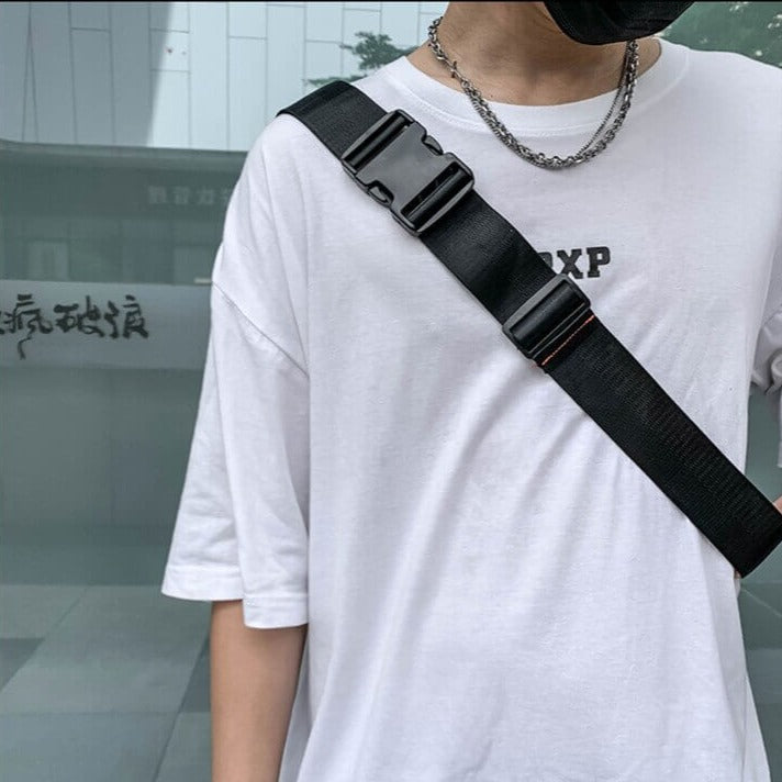 Water-Resistant Men’s Waist and Sling Bag – Multi-Way Travel & Outdoor Pack