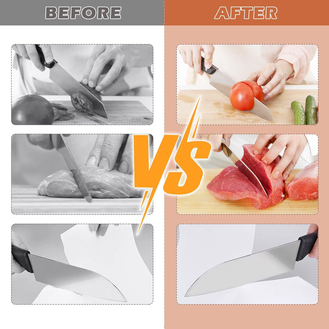 Manual Diamond Roll Knife Sharpener - SharpRoll-Nora Luxe