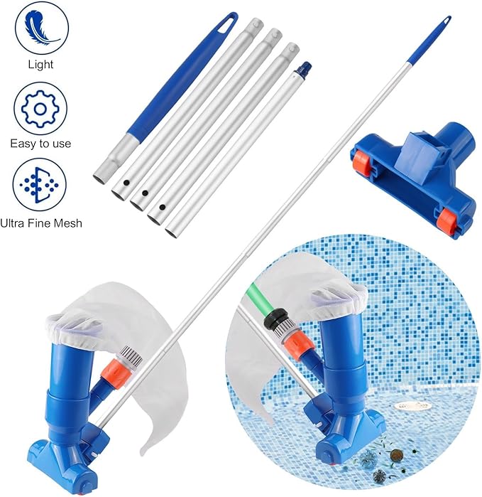 Manual Pool Vacuum – AquaSweep-Nora Luxe