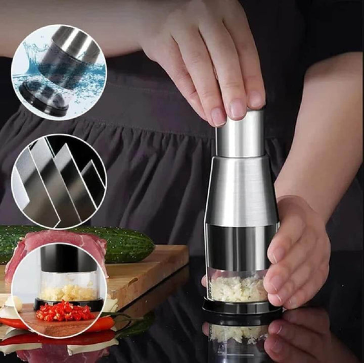 Manual Stainless Steel Vegetable Cutter - ChefChop Pro-Nora Luxe