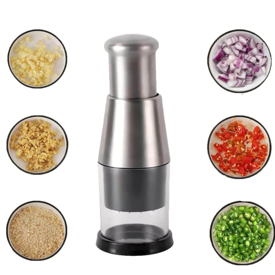 Manual Stainless Steel Vegetable Cutter - ChefChop Pro-Nora Luxe