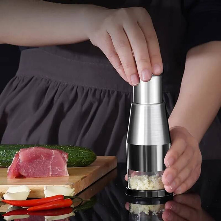 Manual Stainless Steel Vegetable Cutter - ChefChop Pro-Nora Luxe
