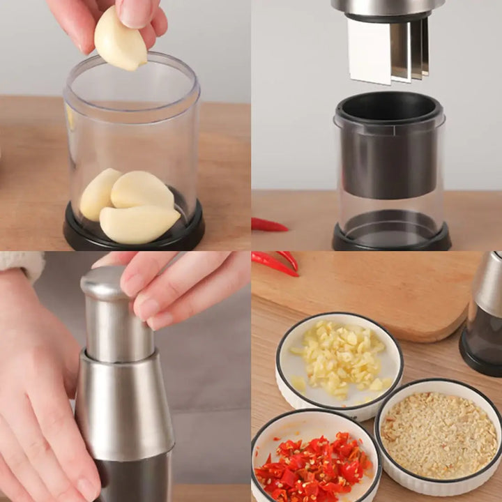 Manual Stainless Steel Vegetable Cutter - ChefChop Pro-Nora Luxe
