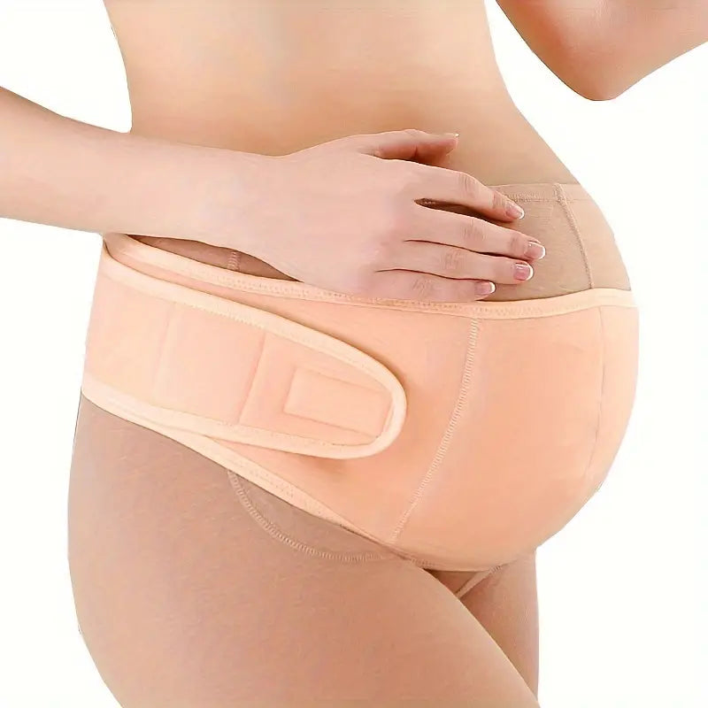 Maternity support band - BellyEase-Beige-L-Nora Luxe