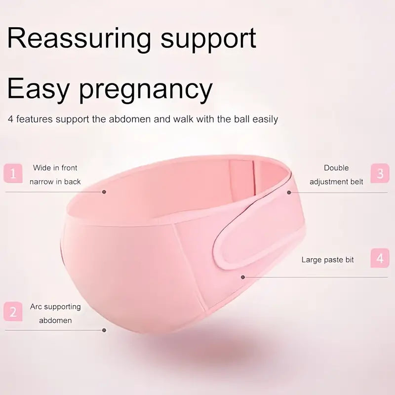 Maternity support band - BellyEase-Pink-L-Nora Luxe