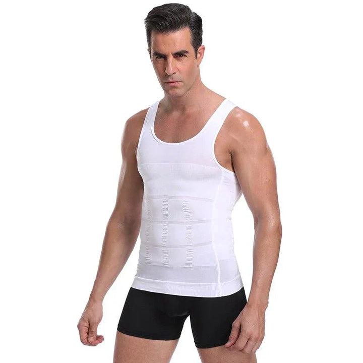 Men's Compression Undershirt – Massimo-Black-S-Nora Luxe