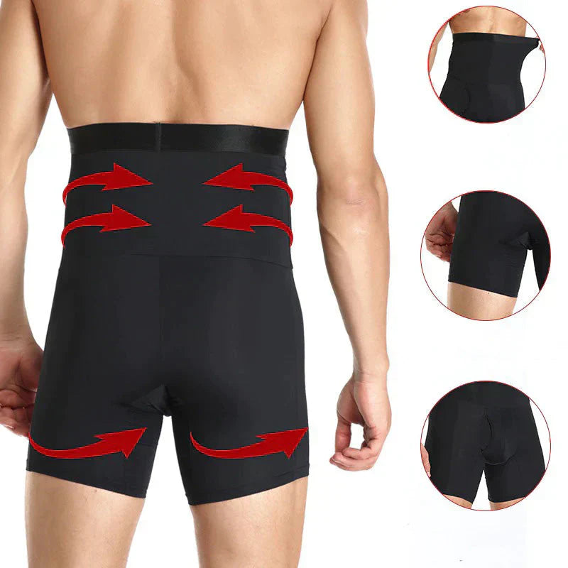 Men's Control Shorts – Vittorio-Black-S-Nora Luxe